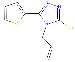 4-allyl-5-(2-thienyl)-4H-1,2,4-triazole-3-thiol