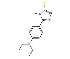 5-[4-(diethylamino)phenyl]-4-methyl-4H-1,2,4-triazole-3-thiol