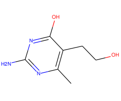 2-amino-5-(2-hydroxyethyl)-6-methylpyrimidin-4(3H)-one