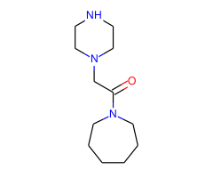 1-(piperazin-1-ylacetyl)azepane