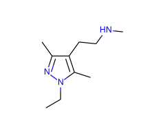 2-(1-ethyl-3,5-dimethyl-1H-pyrazol-4-yl)-N-methylethanamine