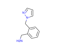 1-[2-(1H-pyrazol-1-ylmethyl)phenyl]methanamine