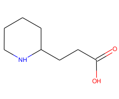 3-(2-piperidinyl)propanoic acid