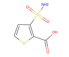 3-(aminosulfonyl)-2-thiophenecarboxylic acid
