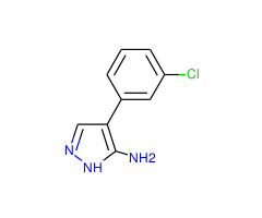 4-(3-chlorophenyl)-1H-pyrazol-5-amine