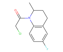 1-(chloroacetyl)-6-fluoro-2-methyl-1,2,3,4-tetrahydroquinoline
