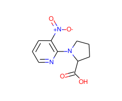 1-(3-NITROPYRIDIN-2-YL)-PYRROLIDINE-2-CARBOXYLIC ACID