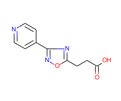 3-(4-PYRIDINYL)-[1,2,4]OXADIAZOL-5-PROPIONIC ACID