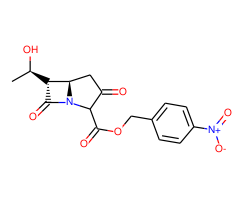 P-NITROBENZYL-6-(1-HYDROXYETHYL)-1-AZABICYCLO(3.2.0)HEPTANE-3,7-DIONE-2-CARBOXYLATE