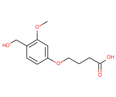 4-(3-METHOXY-4-HYDROXYMETHYL)PHENOXYBUTYRIC ACID
