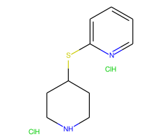 2-(PIPERIDIN-4-YLSULFANYL)PYRIDINE 2HCL