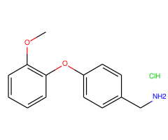 4-(2-METHOXYPHENOXY)BENZYLAMINE HCL