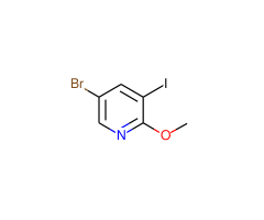 5-Bromo-3-iodo-2-methoxypyridine