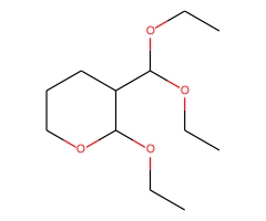 3-(Diethoxymethyl)-2-ethoxytetrahydro-2H-pyran