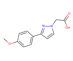 2-(3-(4-Methoxyphenyl)-1H-pyrazol-1-yl)acetic acid