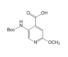 5-((tert-Butoxycarbonyl)amino)-2-methoxyisonicotinic acid
