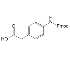2-(4-((((9H-Fluoren-9-yl)methoxy)carbonyl)amino)phenyl)acetic acid