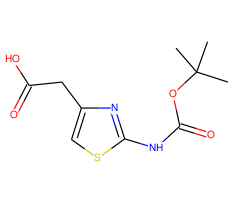 N-Boc-2-amino-4-thiazolacetic Acid