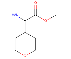 Methyl 2-amino-2-(tetrahydro-2H-pyran-4-yl)acetate