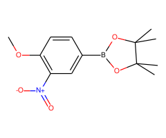 2-(4-Methoxy-3-nitrophenyl)-4,4,5,5-tetramethyl-1,3,2-dioxaborolane