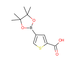 4-(4,4,5,5-Tetramethyl-1,3,2-dioxaborolan-2-yl)thiophene-2-carboxylic acid