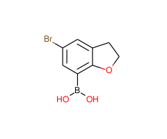 (5-Bromo-2,3-dihydrobenzofuran-7-yl)boronic acid