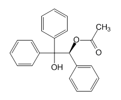 (S)-2-Hydroxy-1,2,2-triphenylethyl acetate