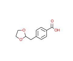 4-(1,3-Dioxolan-2-ylmethyl)benzoic acid