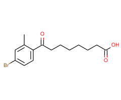 8-(4-bromo-2-methylphenyl)-8-oxooctanoic acid
