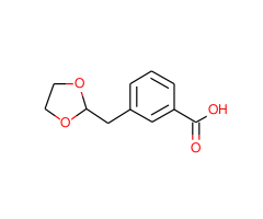 3-(1,3-Dioxolan-2-ylmethyl)benzoic acid