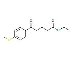 ethyl 5-oxo-5-(4-thiomethylphenyl)valerate