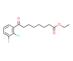 ethyl 8-(2,3-difluorophenyl)-8-oxooctanoate