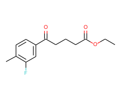 Ethyl 5-(3-fluoro-4-methylphenyl)-5-oxovalerate