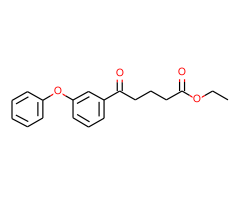 ethyl 5-oxo-5-(3-phenoxyphenyl)valerate