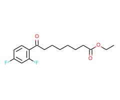 ethyl 8-(2,4-difluorophenyl)-8-oxooctanoate