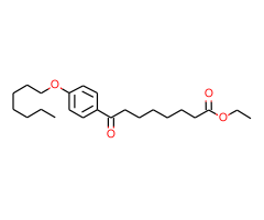 ethyl 8-(4-heptyloxyphenyl)-8-oxooctanoate