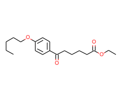 ethyl 6-oxo-6-(4-pentyloxyphenyl)hexanoate