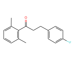 2',6'-dimethyl-3-(4-fluorophenyl)propiophenone