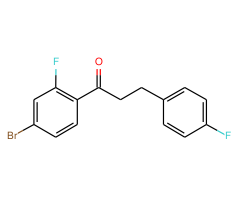 4'-bromo-2'-fluoro-3-(4-fluorophenyl)propiophenone