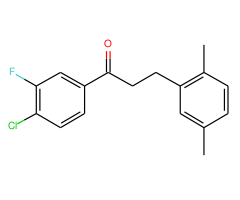 4'-chloro-3-(2,5-dimethylphenyl)-3'-fluoropropiophenone