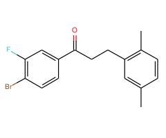 4'-bromo-3-(2,5-dimethylphenyl)-3'-fluoropropiophenone