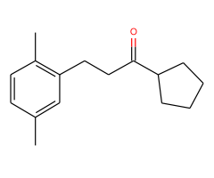 cyclopentyl 2-(2,5-dimethylphenyl)ethyl ketone