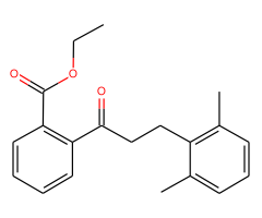 2'-carboethoxy-3-(2,6-dimethylphenyl)propiophenone