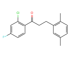 2'-chloro-3-(2,5-dimethylphenyl)-4'-fluoropropiophenone