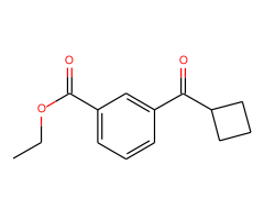 3-carboethoxyphenyl cyclobutyl ketone
