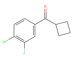 4-chloro-3-fluorophenyl cyclobutyl ketone