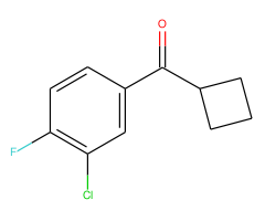 3-Chloro-4-fluorophenyl cyclobutyl ketone