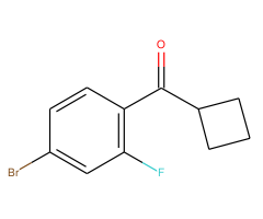 4-Bromo-2-fluorophenyl cyclobutyl ketone