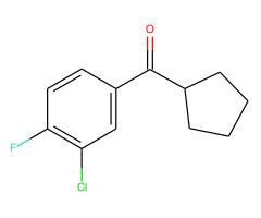 3-Chloro-4-fluorophenyl cyclopentyl ketone