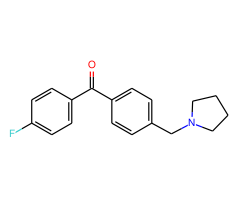 4-fluoro-4'-pyrrolidinomethyl benzophenone